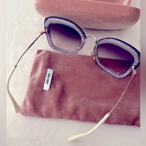 Miu Miu  Women sunglasses worn once in excellent condition - Picture 2 of 5